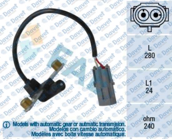 FAE 79022 Krank Mil Sensoru Megane-R19-Clio-Laguna-Espace